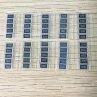 50PCS 2512 Chip Resistor Samples kit 10value*5pc=50pcs R010 R050 R100 R150 R200 R220 R330 R470 R500 