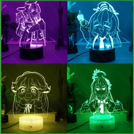 yu1 Blue Archive Night Light Anime 3d Lamp Remote LED Charging USB Lighting Project MX Collection Ho