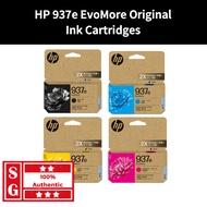 HP 937e EvoMore Original Ink Cartridges HP 937E Black HP 937E Cyan HP 937E Magenta HP 937E Yellow HP