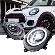 Mini Cooper R55 R56 R57 2007 - 2013 RGB Front projector headlamp headlight head lamp light LED DRL b
