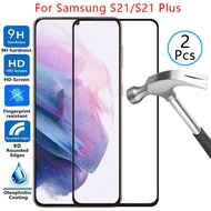 9d screen protector tempered glass case for samsung s21 plus cover on galaxy s 21 21s s21plus 4g 5g protective phone coque bag
