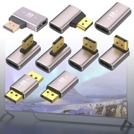 WELL 8K 60Hz Right Angle 1 4 Adapter 8K 90 Degree Adapter