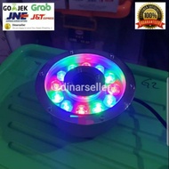 RGB FOUNTAIN LIGHT + 12 WATT LED REMOTE 12 WATT UNDERWATER FOUNTAIN LED
