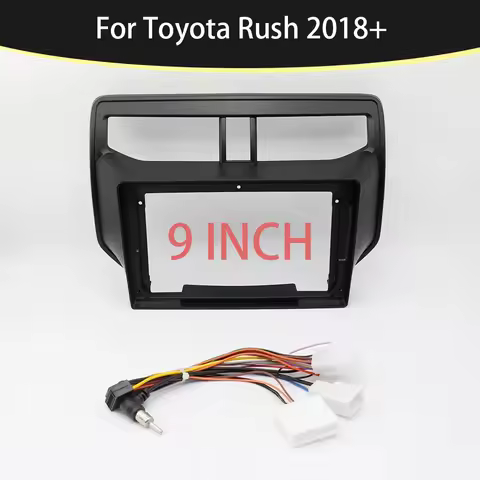 SUITABLE FOR 2018 TOYOTA RUSH 9 Inch Car Frame Fascia Adapter Bezel Android Radio Audio Dash Panel K