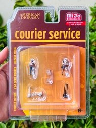 Hobby Store mô hình Figure American Diorama Courier Service Full Metal tỉ lệ chuẩn 1/64