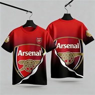 【BEST SELLER】Arsenal FC Premium Football T-Shirt & Polo Shirt Collection For Men & Women | Round Nec