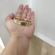 Minority Ethnic Yao Ethnic Copper Bracelet, Dragon Head Brass Bracelet, Hand-Carved Dragon Whisker B