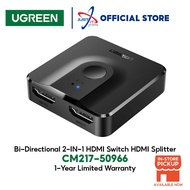 UGREEN CM217 BI-DIRECTIONAL 4K HDM HD 2.0 SWITCHER (UG-CM217-50966)