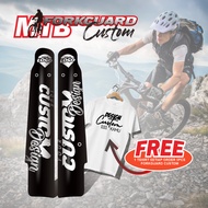 (CUSTOM) FOR BICYCLE GUARD MTB ACCESSORIES/ MTB BIKE FRONT SHOCK PROTECTOR/