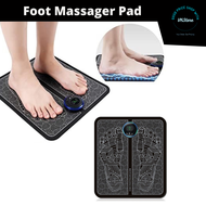 EMS Foot Massager Mat Electric Massage Machine Portable Pad Muscle Stimulatior Promoting Blood Circulation Device - Feet Massage Pain Relief Body Therapy Cushion