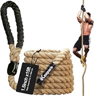 Climbing Rope, 1.5 Inch in Diameter, No Mounting Bracket Included, Length Available 8, 10, 12, 15, 2