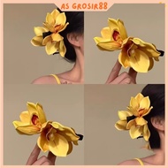 Women's Hair Clips Butterfly Orchid Korean Style Hair Accessories Clip AS JPT58