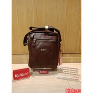Kickers Leather Sling Bag