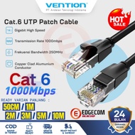 Vention LAN Cable RJ45 CAT6 Gigabit Ethernet 50cm / 1 / 2 / 3 / 5 / 10 Meter Original Vention