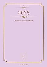 Astro Planner 2025 October to December: B6 クンツァイト (Astro Planner A5 2025 Oct to Dec)