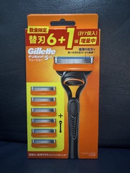🇯🇵Gillette Fusion 5+1（吉列鋒隱5+1）男士手動刮鬍刀超值增量組