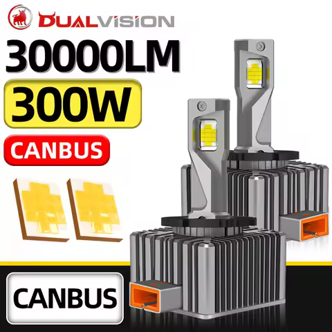 Bullvision D1S Led Headlight D3S Canbus Bulbs 30000LM 32PC CSP D1R D3R Led 300W D Series Conversion 