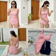 One-Piece swimsuit Cute Pink Korean Style Bright Women's Lightweight Quick-Drying 80026