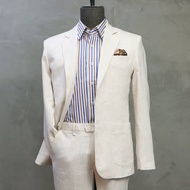 KINGMAN Linen Men's Casual Suit สั่งตัดสูท สูทสั่งตัด ตัดสูท งานคุณภาพ สูทชาย สูทหญิง สูท ร้านตัดสูท เสื้อสูทตัดใหม่ สั่งตัดตามสัดส่วนได้