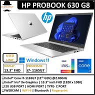 HP PROBOOK 630 G8 Business Laptop (1 YEAR WARRANTY T&C)CORE i5 / i7 11th GEN 13.3" FHD UPTO 32GB WIN