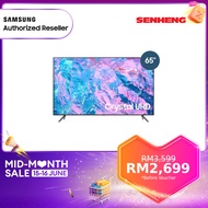 Samsung 55/65 inch Crystal UHD 4K CU7100 Smart TV