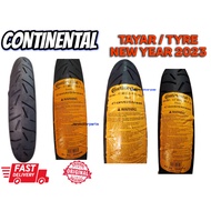 CONTINENTAL TYRE TAYAR 70/90-17 90/80-17 80/90-17 TAYAR #CONTINENTAL#