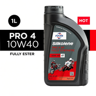 SILKOLENE PRO 4 10W30 / 10W40 / 10W50 / 10W60 / 15W50 XP PRO 4T FULLY SYNTHETIC ESTER ENGINE OIL 1L