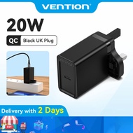Vention 20W USB Charger Quick USB C Fast Chargers  QC 4.0 3.0 Compatible for iPhone 16 11 13 14 pro