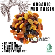 HITAM Mix Raisins Unsweetened 250gram (1/4kg)/ Gold and Black Raisins / Mixed Raisins