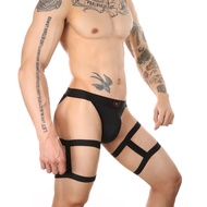 Men Jockstrap Thongs G String Harness Leg Strap Bondage Lingerie