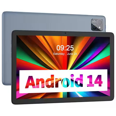 PRITOM TAB11 Android 14 Tablet, 10 Inch, Octa-Core, 5G WiFi6, 128GB, 8000mAh, HD IPS Display, Dual C