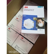 3M 8511 N95 Particulate Respirator Mask with Breather Valve 10 EA / Box