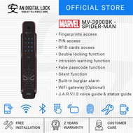 MARVEL MV-3000BK - SPIDER-MAN Digital Door Lock | AN Digital Lock
