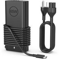 65W USB C Laptop Charger Compatible with Dell Latitude 5420 5520 5540 7420 7490 5550 7450 XPS 15 13 