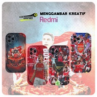 Redmi Arsenal ARS Football Case Contest Drop Resistant soft Protector Unique Adaptation Redmi 10 202