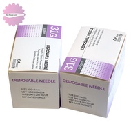 100pcs Disposable Plastic Beauty30G, 31G, Small Needle Micro Needle