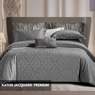 KATUN Premium Jacquard Cotton Bed Sheet Size 160x200 King 180x200 Extra King 200x200 140x200 - 90x20