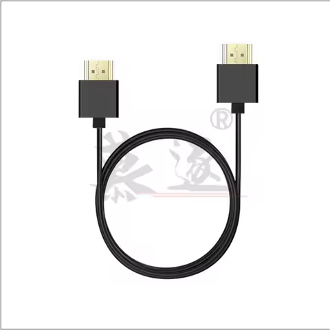 Ultra Slim Thin hdmicable Male to Mini Micro HD-compatible Male Super Soft Thin OD 3.0 Cable 2k*4k h