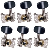 GO Auto-6Pcs 3R3L Guitar Tuning Pegs Open Machine Heads Acoustic Folk Guitar Tuning Peg Tuners Parts
