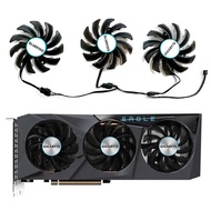 Brand new 75MM 4PIN T128010SU PLD08010S12HH for Gigabyte Radeon RX 6600 6700 XT RTX 3070 Ti EAGLE gr