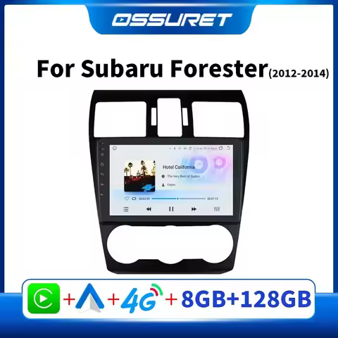 Auto Radio Android for Subaru Forester MK4 Impreza XV Crosstrek CarPlay Car Radio Multimedia Player 