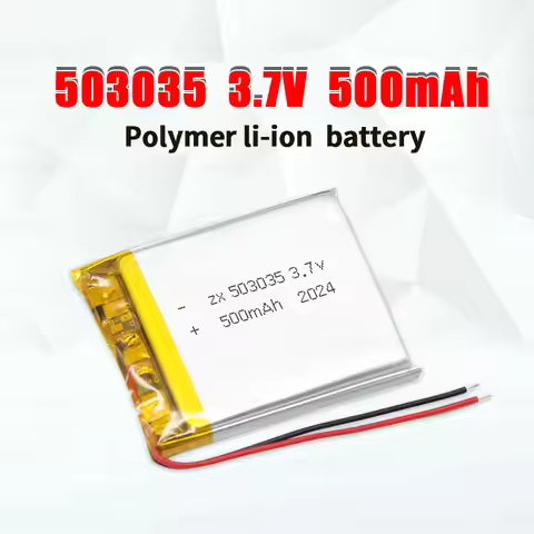 1-10pcs 3.7V 500mAh 503035 Battery Lipo 053035 Li Po Rechargeable Lithium Batteries PH2p for Dvd Aud