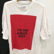Jil sander the sun always t-shirt RISES Original