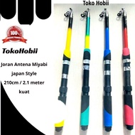 Fishing Rod Only MYB / ZEUS 210cm Telescopic Antenna Rod - Toko Hobii