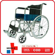 Standard Wheelchair Chrome Foldable Wheelchair Chrome Wheelchair for Adult Travel Wheelchair Rollato