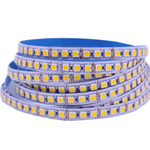 LED Strip 5050 DC12V 120LEDs/m 5m/lot Flexible LED Strip Lighting tape RGBWW RGB Warm white/White Ne