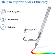 Stylus Pen Anti-Lost 4096 Pressure Sensitivity Active Stylus With Magnetic Attachment For Microsoft