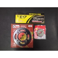 SPROCKET SET SRL115 Z ZR CHAIN RANTAI SPOKET 428 FOR YAMAHA LAGENDA 115 115Z 115ZR
