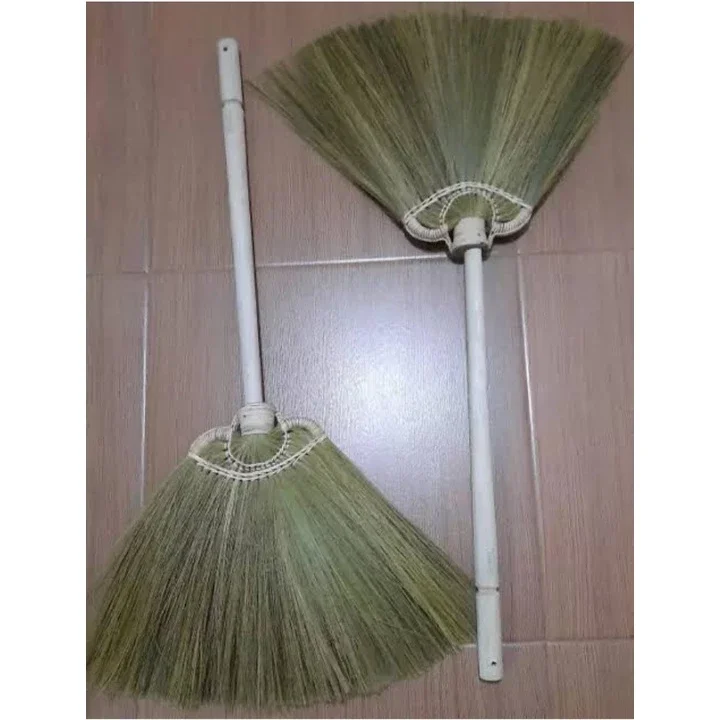 sapu ijuk jerami/sapu lantai/sapu tradisonal