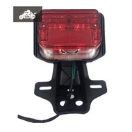 PDD Motorcycle TMX 125 Tail Light Assembly with Bulb[Red]
